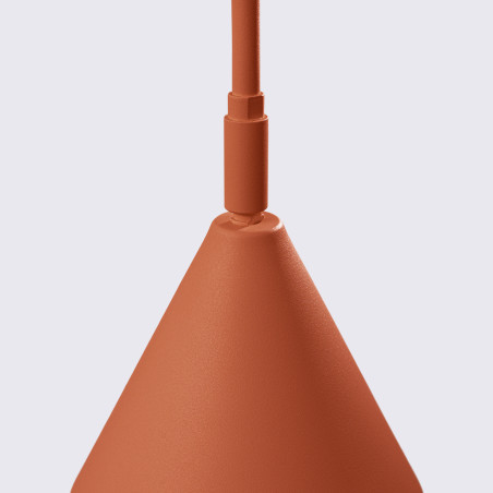 NOWOŚĆ Lampa podłogowa NOX ochra czerwonaSL.2586 Sollux