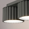 NOWOŚĆ Plafon AURA 3 czarny Gx53SL.2629 Sollux