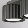 NOWOŚĆ Plafon AURA 3 czarny Gx53SL.2629 Sollux