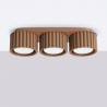 NOWOŚĆ Plafon AURA 3 mocca Gx53SL.2633 Sollux