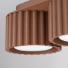 NOWOŚĆ Plafon AURA 3 mocca Gx53SL.2633 Sollux