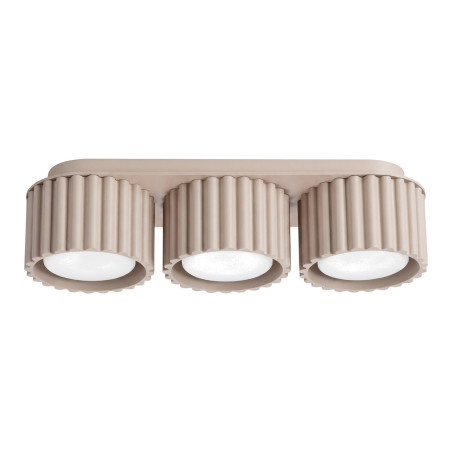 NOWOŚĆ Plafon AURA 3 taupe Gx53SL.2635 Sollux