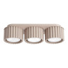 NOWOŚĆ Plafon AURA 3 taupe Gx53SL.2635 Sollux