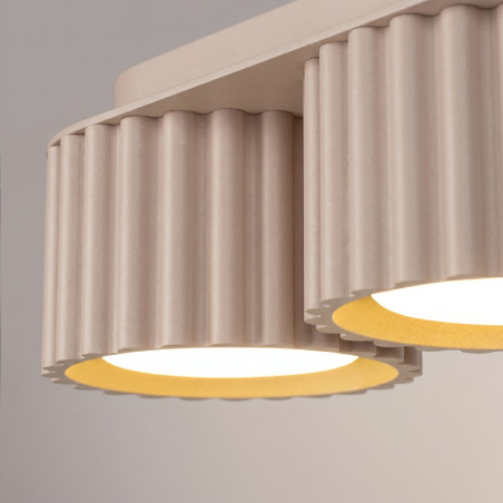 NOWOŚĆ Plafon AURA 3 taupe Gx53SL.2635 Sollux