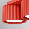 NOWOŚĆ Plafon AURA 3 czerwony Gx53SL.2641 Sollux