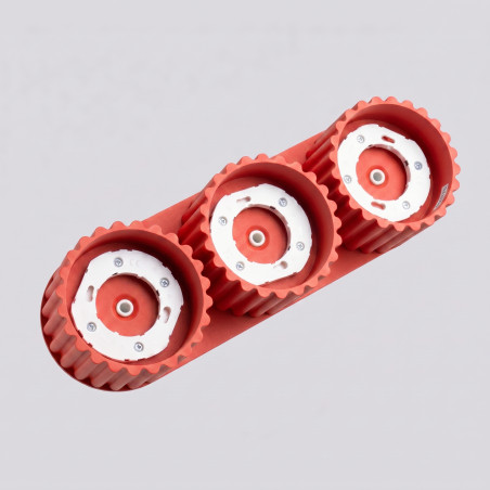NOWOŚĆ Plafon AURA 3 czerwony Gx53SL.2641 Sollux