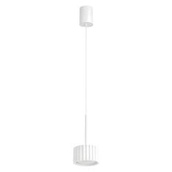NOWOŚĆ Lampa wisząca AURA 1 biała Gx53SL.2676 Sollux