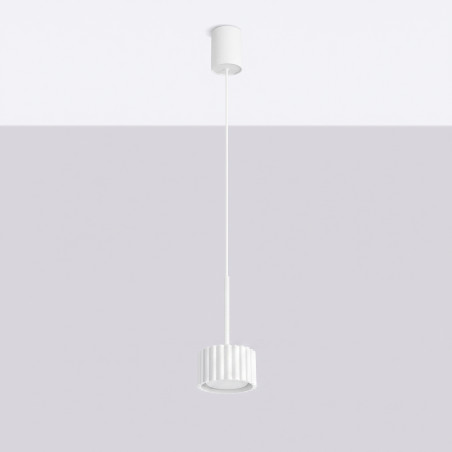 NOWOŚĆ Lampa wisząca AURA 1 biała Gx53SL.2676 Sollux