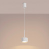 NOWOŚĆ Lampa wisząca AURA 1 biała Gx53SL.2676 Sollux