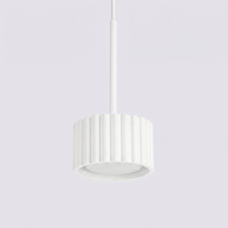 NOWOŚĆ Lampa wisząca AURA 1 biała Gx53SL.2676 Sollux