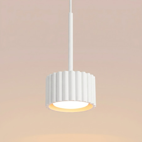 NOWOŚĆ Lampa wisząca AURA 1 biała Gx53SL.2676 Sollux