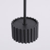 NOWOŚĆ Lampa wisząca AURA 1 czarna Gx53SL.2677 Sollux