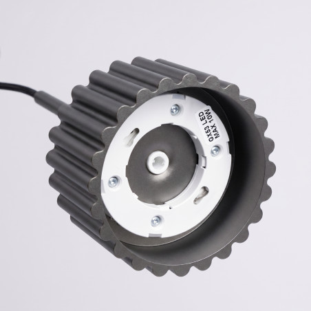 NOWOŚĆ Lampa wisząca AURA 1 czarna Gx53SL.2677 Sollux