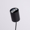 NOWOŚĆ Lampa wisząca AURA 1 czarna Gx53SL.2677 Sollux