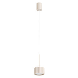 NOWOŚĆ Lampa wisząca AURA 1 beżowa Gx53SL.2678 Sollux