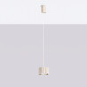 NOWOŚĆ Lampa wisząca AURA 1 beżowa Gx53SL.2678 Sollux