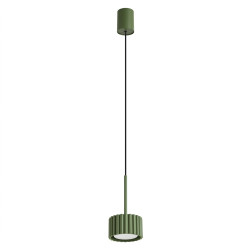 NOWOŚĆ Lampa wisząca AURA 1 zielona oliwka Gx53SL.2679 Sollux