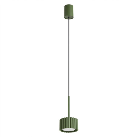 NOWOŚĆ Lampa wisząca AURA 1 zielona oliwka Gx53SL.2679 Sollux