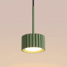 NOWOŚĆ Lampa wisząca AURA 1 zielona oliwka Gx53SL.2679 Sollux