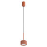 NOWOŚĆ Lampa wisząca AURA 1 ochra czerwona Gx53SL.2680 Sollux