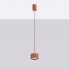 NOWOŚĆ Lampa wisząca AURA 1 ochra czerwona Gx53SL.2680 Sollux
