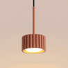 NOWOŚĆ Lampa wisząca AURA 1 ochra czerwona Gx53SL.2680 Sollux