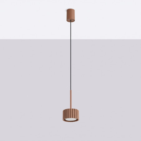 NOWOŚĆ Lampa wisząca AURA 1 mocca Gx53SL.2681 Sollux