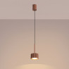 NOWOŚĆ Lampa wisząca AURA 1 mocca Gx53SL.2681 Sollux