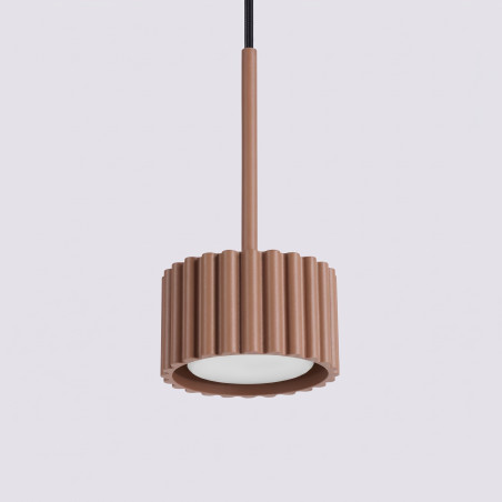 NOWOŚĆ Lampa wisząca AURA 1 mocca Gx53SL.2681 Sollux
