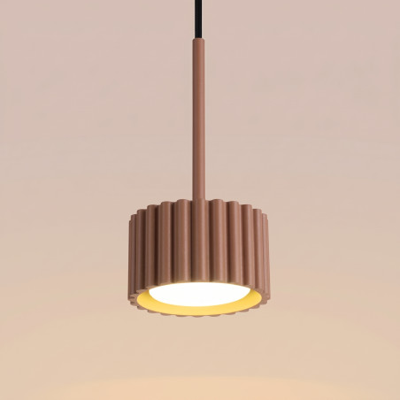 NOWOŚĆ Lampa wisząca AURA 1 mocca Gx53SL.2681 Sollux