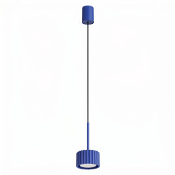 NOWOŚĆ Lampa wisząca AURA 1 ultramaryna Gx53SL.2682 Sollux