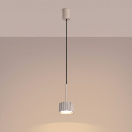 NOWOŚĆ Lampa wisząca AURA 1 taupe Gx53SL.2683 Sollux