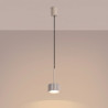 NOWOŚĆ Lampa wisząca AURA 1 taupe Gx53SL.2683 Sollux