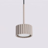 NOWOŚĆ Lampa wisząca AURA 1 taupe Gx53SL.2683 Sollux