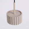 NOWOŚĆ Lampa wisząca AURA 1 taupe Gx53SL.2683 Sollux