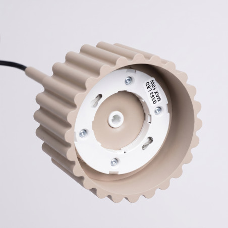 NOWOŚĆ Lampa wisząca AURA 1 taupe Gx53SL.2683 Sollux