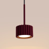 NOWOŚĆ Lampa wisząca AURA 1 burgund Gx53SL.2684 Sollux