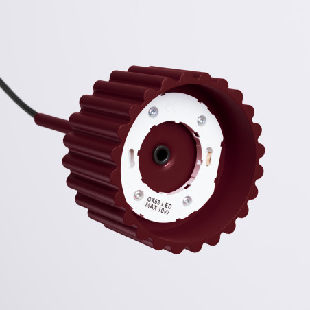 NOWOŚĆ Lampa wisząca AURA 1 burgund Gx53SL.2684 Sollux
