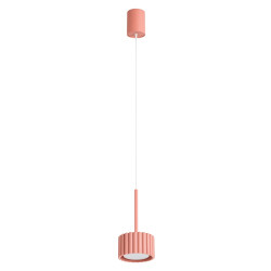 NOWOŚĆ Lampa wisząca AURA 1 brzoskwiniowa Gx53SL.2685 Sollux