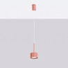 NOWOŚĆ Lampa wisząca AURA 1 brzoskwiniowa Gx53SL.2685 Sollux