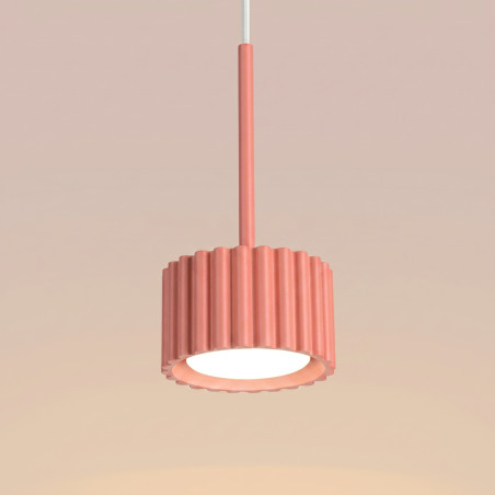 NOWOŚĆ Lampa wisząca AURA 1 brzoskwiniowa Gx53SL.2685 Sollux