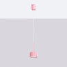 NOWOŚĆ Lampa wisząca AURA 1 różowa Gx53SL.2686 Sollux