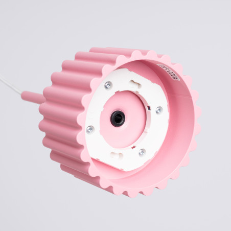 NOWOŚĆ Lampa wisząca AURA 1 różowa Gx53SL.2686 Sollux