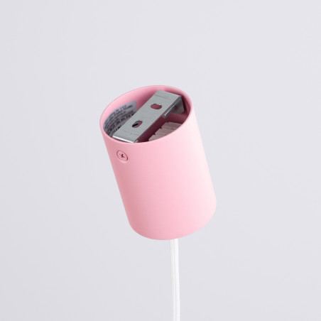 NOWOŚĆ Lampa wisząca AURA 1 różowa Gx53SL.2686 Sollux