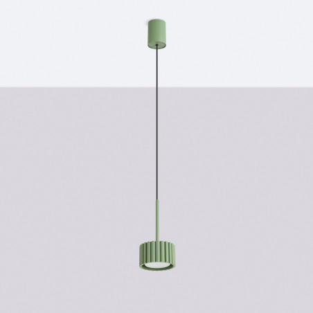 NOWOŚĆ Lampa wisząca AURA 1 szałwiowa Gx53SL.2687 Sollux