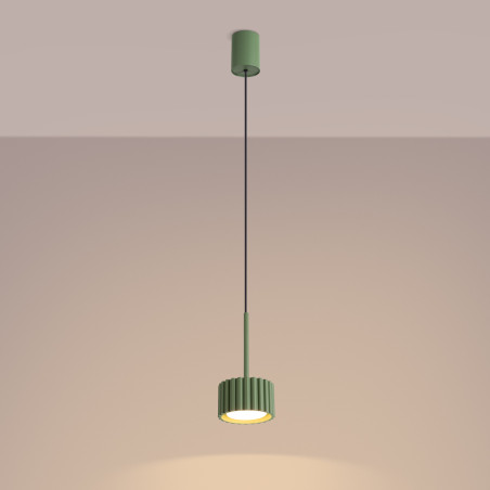 NOWOŚĆ Lampa wisząca AURA 1 szałwiowa Gx53SL.2687 Sollux