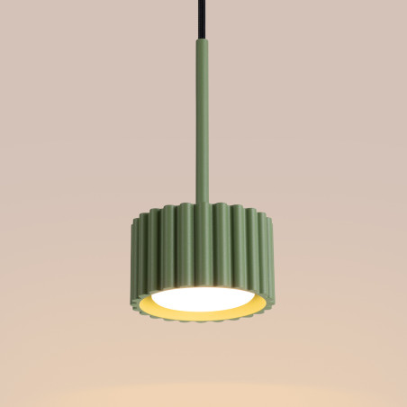 NOWOŚĆ Lampa wisząca AURA 1 szałwiowa Gx53SL.2687 Sollux