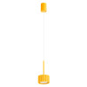 NOWOŚĆ Lampa wisząca AURA 1 żółta Gx53SL.2688 Sollux