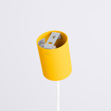 NOWOŚĆ Lampa wisząca AURA 1 żółta Gx53SL.2688 Sollux