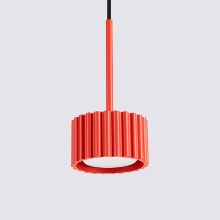 NOWOŚĆ Lampa wisząca AURA 1 czerwona Gx53SL.2689 Sollux